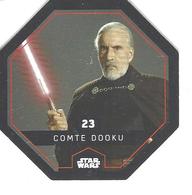 JETON LECLERC STAR WARS   N° 23 COMTE DOOKU - Power Of The Force