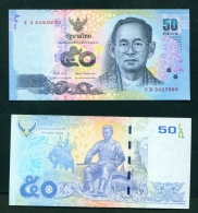 THAILAND  -  2011  50 Baht  UNC Banknote - Thailand