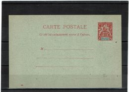 CTN27COL4- ETS. DE L'OCEANIE CP 10c CARMIN DATE 046 NEUVE - Other & Unclassified