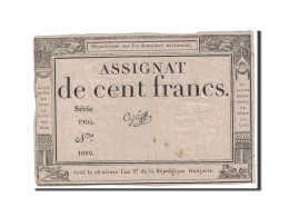 Billet, France, 100 Francs, 1795, 1795-01-07, TTB, KM:A78, Lafaurie:173 - Assignate