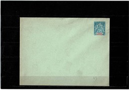 CTN27COL4- STE MARIE DE MADAGASCAR ENV. 15c 147x112mm NEUVE PATTES COLLEES - Altri & Non Classificati