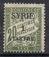 SYRIE TAXE N°23 N* - Postage Due