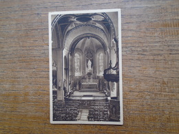Raismes , Intérieur De L'église " Beau Petit Timbre Et Cachet " - Raismes