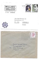 ✉ Belgium Covers + Postcard. 1972 -?. Taxe FDC Etc. 0264180426 - Collections