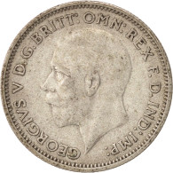 Monnaie, Grande-Bretagne, George V, 6 Pence, 1936, TTB, Argent, KM:832 - F. 3 Pence