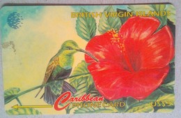 91CBVA Humming Bird $5, Slash Cn - Islas Virgenes