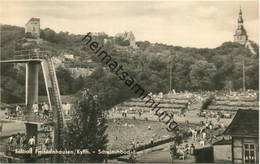 Bad Frankenhausen - Schwimmbad - Foto-AK - Verlag Kurt Görtz Frankenhausen - Bad Frankenhausen