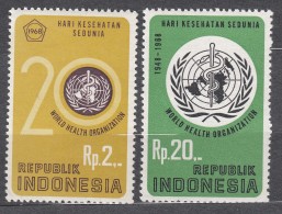 Indonesia 1968 Mi#603-604 Mint Never Hinged - Indonesia