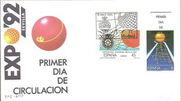 FDC ESPAÑA 1988 - 1992 – Sevilla (Spain)