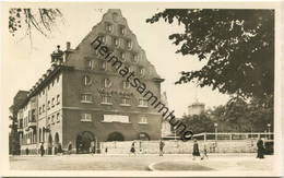 Aschersleben - Volkshaus - Foto-AK - Thüringer Volksverlag Weimar - Aschersleben