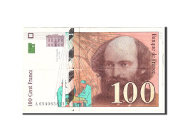 Billet, France, 100 Francs, 1998, Undated, TTB, Fayette:74.2, KM:158a - 100 F 1997-1998 ''Cézanne''