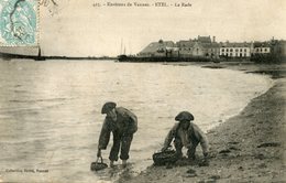 ETEL***  ENFANTS A LA PECHE AUX RIGADEAUX , PALOURDES *** - Etel