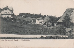 AK Oberbärenburg Dolze 's Gasthof Hotel Berghotel Friedrichshöhe A Bärenfels Kipsdorf Schellerhau Falkenhain Altenberg - Kipsdorf