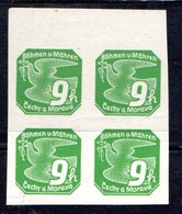 XP3945 - BOEMIA BOHMEN MAHREN , Francobolli Per Giornali : COLOMBA Quartina Integra   *** - Unused Stamps