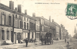 LE CHESNE RUE DE VOUZIERS 1908 - Le Chesne