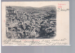 Tiflis (Tbilisi) Vue Generale 1903 OLD POSTCARD 2 Scans - Géorgie