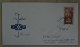 Saarland FDC Intenat.Rotaryclub AST.Freudenstadt  Siehe Bild (LS/27 - FDC