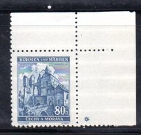 XP3947 - BOEMIA BOHMEN MAHREN 1939, Paesaggi 80h. Angolo Superiore Destro  *** - Neufs