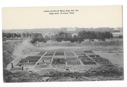 MELUN (77) Vue Des Jardins Ouvriers 1911 - Melun