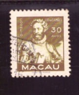 Macau  1951 - Personalities Nr° 375 - Côte € 5.00 - Oblitérés