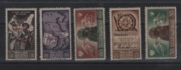 ITALIA CORPO POLACCO 1946 - SOPRAST. HONOR THE FOUR FREEDOMS Serie Cpl 5 Val. MLH - Otros & Sin Clasificación