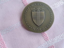 MEDAILLE VILLE DE MARLY (NORD) - Other & Unclassified