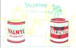 Buvard VALENTINE Les Belles Peintures - Pinturas