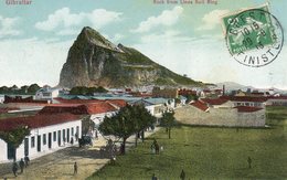 Gibraltar--ROCH FROM LINEA BULL RING - Gibilterra