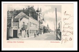 DD2920  SWEDEN  HELNING FRAN TRELLEBORG STREET SCENE POSTCARD - Suède