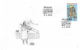 Year 2018 - Jazz, FDC, Stamp For Overseas - FDC