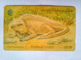 23CBVA Lizard $5 - Islas Virgenes