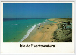 ISLA  DE  FUERTEVENTURA   PLAYA  DE  JANDIA       2 SCAN         (VIAGGIATA) - Fuerteventura