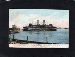 77017     Stati  Uniti,  Municipal  Ferry Boat,  New York,  VGSB  1907 - Transportmiddelen