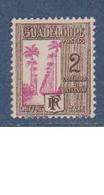 GUADELOUPE            N°  YVERT    TAXE 25   NEUF AVEC CHARNIERES       ( Ch 04 ) - Timbres-taxe