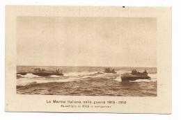 LA MARINA ITALIANA NELLE GUERRA 1915-1918 - SQUADRIGLIA DI MAS IN NAVIGAZIONE - NV FP - Guerre 1914-18