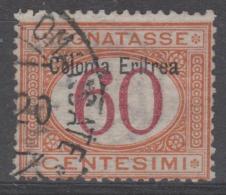 ERITREA - 1903 60c Postage Due. Scott J7. Used - Erythrée