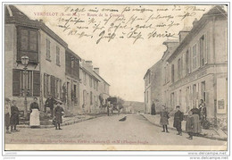 VERDELOT ..-- 77 . SEINE - MARNE ..-- Route De La Couarde . 1904 Vers ASSELBORN . Voir Verso . - Coulommiers