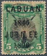 05202 Labuan: 1896, Jubilee Of Cession Of Labuan To Gt. Britain 'Travellers Tree' 5c. Black And Green With - Sonstige & Ohne Zuordnung