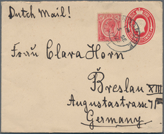 05393 Malaiische Staaten - Straits Settlements: 1929 (3.9.), KGV 6c. Scarlet Used On Stat. Envelope KGV 6c - Straits Settlements