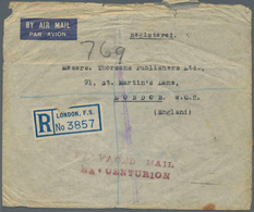 05451 Malaiische Staaten - Straits Settlements: 1935, Cover Sent From MALACCA Addressed To London With Dou - Straits Settlements