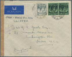 05508 Malaiische Staaten - Straits Settlements: 1941 (11.12.), Pan-American Clipper Airmail Cover Bearing - Straits Settlements