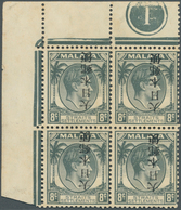 05538 Malaiische Staaten - Straits Settlements: 1943, JAPANESE OCCUPATION: KGVI Definitives With Opt. 'Jap - Straits Settlements