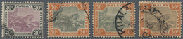 05551 Malaiischer Staatenbund: 1901, Tiger Definitives With Wmk. Crown CA Complete Set Of 22 Stamps Incl. - Federated Malay States