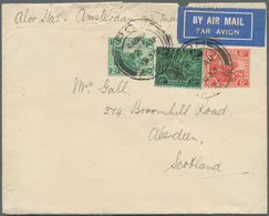 05589 Malaiischer Staatenbund: 1933 (22.8.), Airmail Cover Endorsed 'Alor Star - Amsterdam Air Mail' With - Federated Malay States