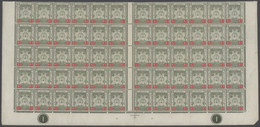 05973 Malaiische Staaten - Kelantan: 1911, Coat Of Arms $2 Green And Carmine With Mult. Crown CA Wmk. Part - Kelantan