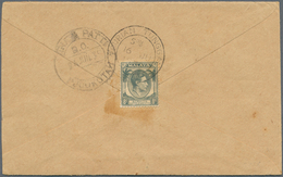 06060 Malaiische Staaten - Malakka: 1938, DURIAN TUNGGAL: Straits Settlements KGVI 8c. Grey Single Use On - Malacca