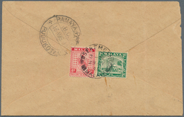 06177 Malaiische Staaten - Negri Sembilan: 1941 (29.7.), Arms Of Negri Sembilan 6c. Scarlet In Combination - Negri Sembilan