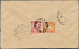 06179 Malaiische Staaten - Negri Sembilan: 1941 (7.9.), Censored Cover From Seremban Bearing Coat Of Arms - Negri Sembilan