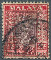 06200 Malaiische Staaten - Negri Sembilan: Japanese Occupation, General Issues, 1942, NS 25 C. Dull Purple - Negri Sembilan