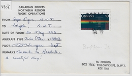 1973 Canadian Forces Northern Region Flight Operations 20.5.73 - Polar Flights